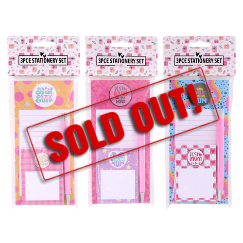 SOLD OUT...MD2699-27 3pce Stationery Set

$2.40 plus GST

Never miss an appointment or memo with our gorgeous 3pce Stationery Set, keeping you organised and accountable all day, every day!  Shopping list measures 9 x 19cm, notepad measures 6.4 x 8.5cm.

Product Info: a 3pce stationery set featuring shopping list, note pad and pen.