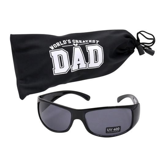 FD2609 Sunglasses
$ 2.80 plus GST
Treat Dad to some new sunnies and stay SunSmart all year round!  Comes with a cloth bag.  New design.
Product Info: a pair of black sunglasses with UV protection.