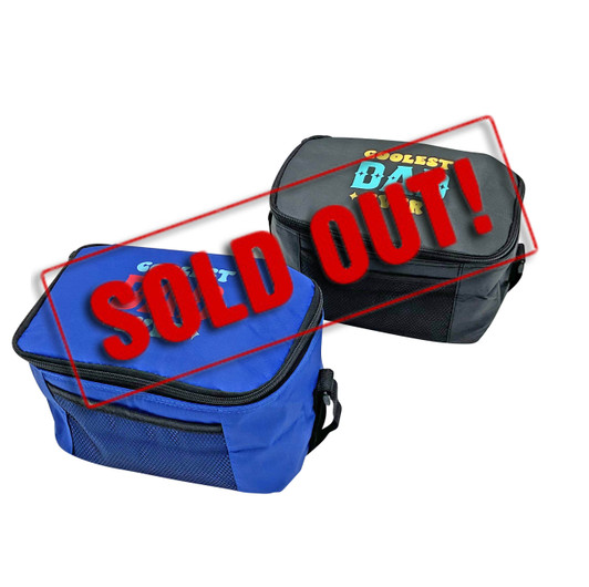 SOLD OUT...FD2673 Cooler Bag
$4.00 plus GST
Keep it cool all the time with our Cooler Bag.  Perfect for drinks, lunch or snacks!  Expanded size 26 x 16.5 x 14cm.  New design.
Product Info: a cooler bag that is insulated inside and has adjustable carry handle and front mesh pocket.  Available in blue and black (with black trim) with logo that says “Coolest Dad Ever”.  Blue bag has a light blue and red logo and black bag has a teal and orange logo.  Flat product measures 34 x 16.5 x 2cm and expanded measures 26 x 16.5 x 14cm.