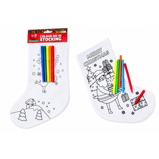XM28086 Colour in Christmas Stocking