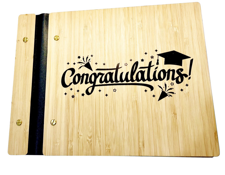GB0009 Premium Bamboo Memory Book,  Was $20.00 plus GST now $12.00 plus GST 
Check out our Premium Bamboo Memory Book!
The book measures 28 x 21.5 x 1.8cm, with 30 blank pages for writing messages, sticking photos and decorating.