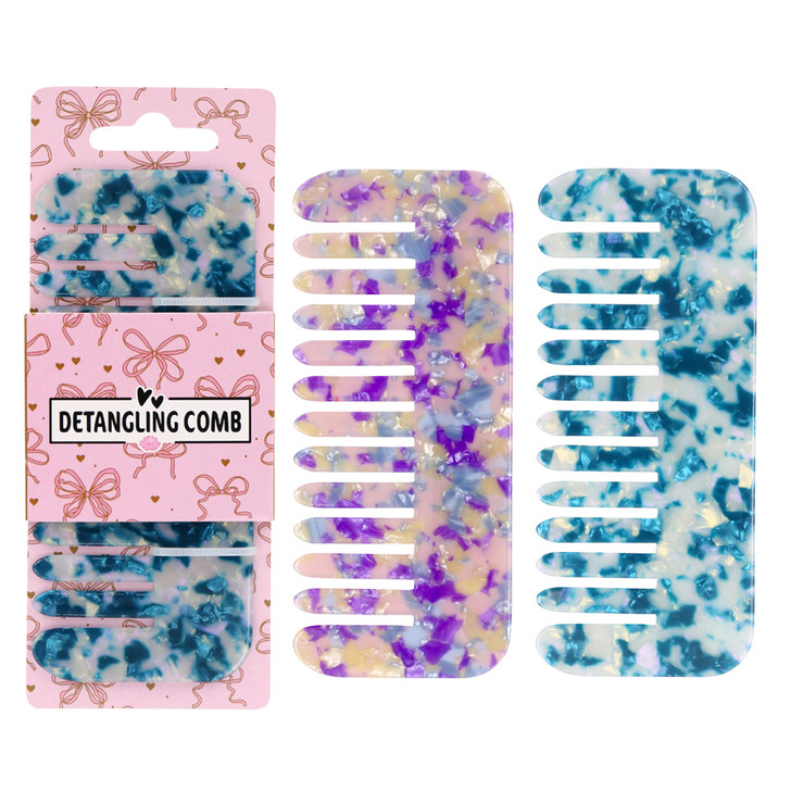 MD2632 Detangling Comb

$2.50 plus GST

Our gorgeous Detangling Comb is the perfect addition to your beauty bag.  Smooth out tangled hair post shower for effortless grooming.  Pair with our new Wavy Mirror for the ultimate gift giving!  Product measures 13.5 x 5.8cm.  New product.

Product Info: an acrylic detangling comb available in 2 colours, suitable for combing your hair.