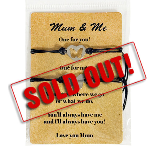 SOLD OUT.... MD2641 Mum and Me Bracelet