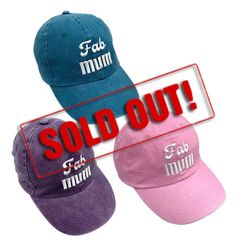 SOLD OUT...MD2695 Fab Mum Cap

$3.95 plus GST

A fab cap for a Fab Mum!  Stay SunSmart while looking fabulous!  Has adjustable velcro.  New product.

Product Info: a ladies cap with white stitched logo that says “Fab Mum”.  Available in 3 colours: purple, pink and teal.
