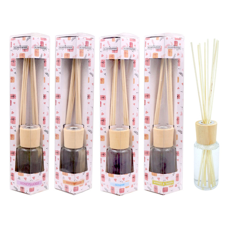 MD2699-16 Oil and Rattan Diffuser 50mL

$2.50 plus GST

Our beautifully scented Fragrance Diffusers are a must have gift and make the perfect addition to any room.  50mL. 

Product Info: a 50mL oil and rattan diffuser available in 4 fragrances: honeysuckle, mango & papaya, oceania and watermelon.