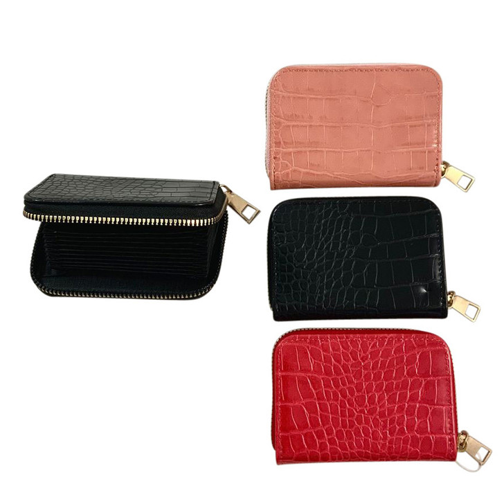 MD2699-26 Purse

REDUCED TO $3.60 plus GST

Our gorgeous Purse is the latest must-have accessory.  So beautiful and the perfect size to pop in your bag or just grab and go.  Product measures 10.5 x 7.8 x 2.5cm. 

Product Info: a purse with zip closure that can hold 9 cards and notes/coins.  Available in 3 colours: pink, red and black.