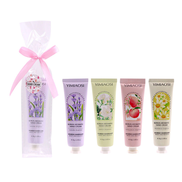 MD2699-40 Hand Cream

$1.70 plus GST

Our Hand Creams are so luxurious, they will become your favourite go to self-care product!  Team them with our Manicure Set or Satin Eye Mask for ultimate self-care.  Available in 4 new fragrances, 30g.

Product Info: a 30mL hand cream in a clear cello bag with ribbon available in 4 fragrances: honey peach, jasmine, chamomile and lavender.