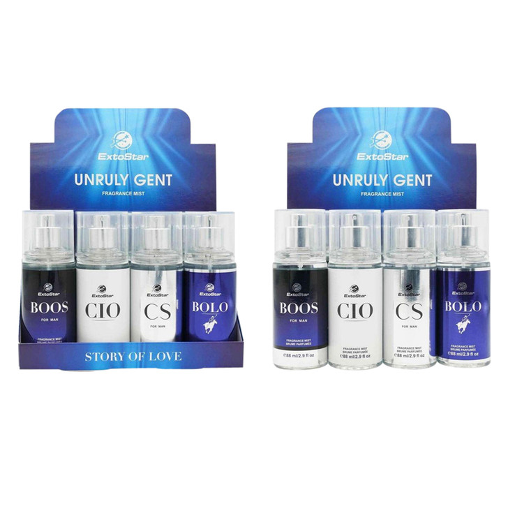 FD2660 88mL Aftershave
$2.50 plus GST
Spoil Dad with a lovely inspired fragrance!  He’s sure to love them.  88mL.  New design.
Product Info: 88mL fragrance mist of inspired aftershaves.  These are not the original fragrances, inspired only so wording may appear differently.  Comes in a display inner of 12.  4 assorted fragrances.