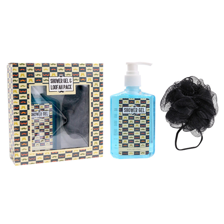 FD2698 Shower Gel and Loofah Pack
$4.50 plus GST
Shower Dad with a lovely pampering gift, perfect for relaxation and self-care!  250mL shower gel with loofah (9cm diameter).  Packaging size 17 x 17.8 x 5.5cm
Product Info: a gift pack that includes 1 black loofah and 250mL of shower gel in a pump bottle.