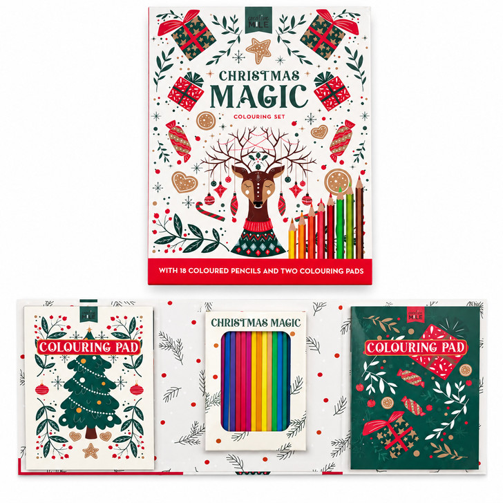 XM7041 Christmas Magic Colouring Set