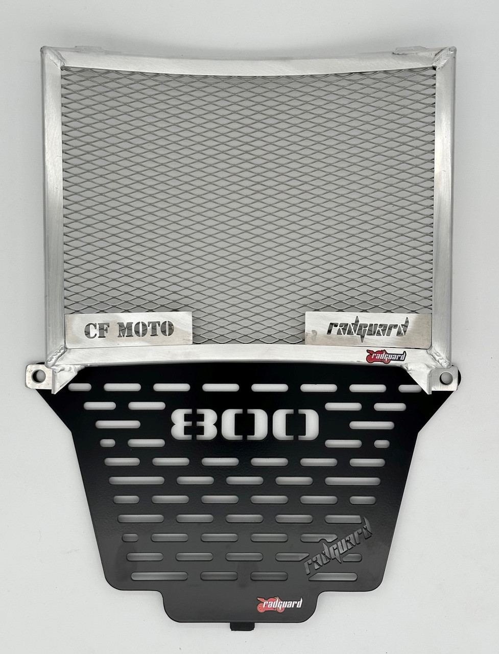 CF Moto 800MT, CF Moto Ibex 800,Header Pipe Guard Set, Radiator Guard, Rad Guard, Stone guard, radiator protection, Protector, stone grill, motorcycle guard