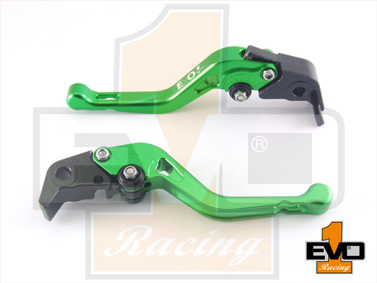 Triumph Sprint ST / RS Shorty Brake & Clutch Levers- Green