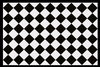 2x3 classic checkers vinyl mat by Davanti