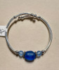 Sapphire Sea Glass Bracelet