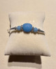 opaque sky blue sea glass bracelet opaque sky blue sea glass bracelet