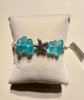 aqua sea glass starfish bracelet aqua sea glass starfish bracelet
