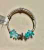 Aqua Nugget & Starfish Charm Sea Glass Bracelet Aqua Nugget & Starfish Charm Sea Glass Bracelet