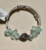 Coke Nugget & Shell Charm Sea Glass Bracelet Coke Nugget & Shell Charm Sea Glass Bracelet