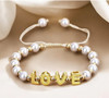 Pearl Radiance LOVE  bracelet Pearl Radiance LOVE  bracelet
