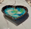 Heart Dish - brown