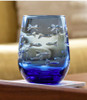 school of fish rolf glass wine tumbler