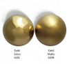 Half Ball 6" Gold Gloss