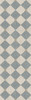 Williamsburg Compass Diamond Garden Fountain - vinyl floor cloth size 36x115