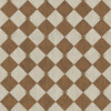 Williamsburg Compass Diamond Garden Grounds - vinyl floor cloth size 72x72