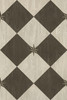 Williamsburg Compass Diamond Garden Allee - vinyl floor cloth sizes 20x30, 24x36
