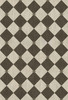 Williamsburg Compass Diamond Garden Allee - vinyl floor cloth size 52x76