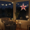 Provence ~ 5 Pointer, 24 Inch, Red Paper Star Lantern Light
