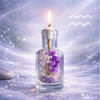 Aquarius oil candle