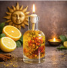 The Sun oil candle