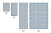Pinta_BLU vinyl floor mat rug