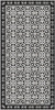 adama pinta_b black vinyl floor mat 