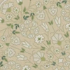 Biltmore Spicher Biltmore Arabesque Bloom Herbarium - round vinyl floor cloth detail