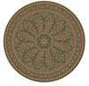Spicher Biltmore Estate Tracery Hearth Bloom - round vinyl floor cloth