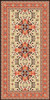 adama mullah_n comfort cushion floor mat rug red and beige