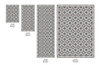 Dream_BW vinyl floor mat rug