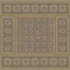 Biltmore Maison Tapis Giverny - vinyl floor cloth sizes 96x96, 12x120
