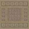 Biltmore Maison Tapis Giverny - vinyl floor cloth size 84x84