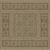 Biltmore Maison Tapis Normandy - vinyl floor cloth size 72x72
