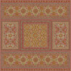 Biltmore Maison Tapis Provence - vinyl floor cloth sizes 60x60, 72x72