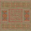 Biltmore Maison Tapis Roussillon - vinyl floor cloth size 60x60