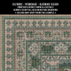 Biltmore Promenade Blooming Season - vinyl floor cloth size swatch sample 