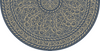 Biltmore Estate Tracery Porcelain Garden - half round vinyl floor cloth detail