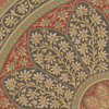 Estate Tracery Imperial Garden - half round vinyl floor cloth details