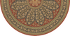 Biltmore Estate Tracery Imperial Garden - half round vinyl floor cloth all sizes