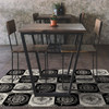 Bistro_B vinyl floor mat rug