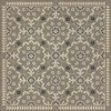 Whig Rose To the Nightingale - vinyl floor cloth sizes 36x36, 48x48, 60x60, 72x72
